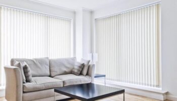 What are vertical blinds made of