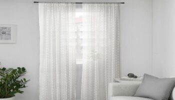 What are the unique styles to opt for chiffon curtains